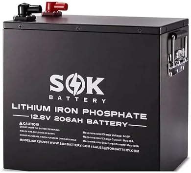 sok battery 12v 206ah heated lifepo4 metal box sk12v206h|sk12v206h.